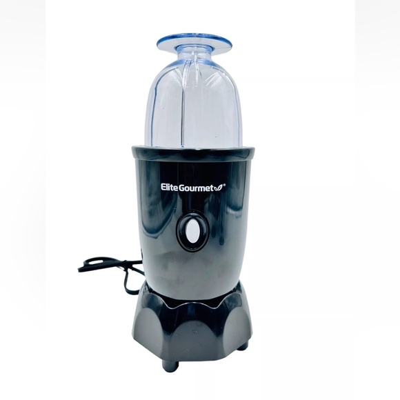 EliteGourmet Electric Personal Drink Mixer Blender Black EPB-1800A New Open Box - Picture 6 of 7